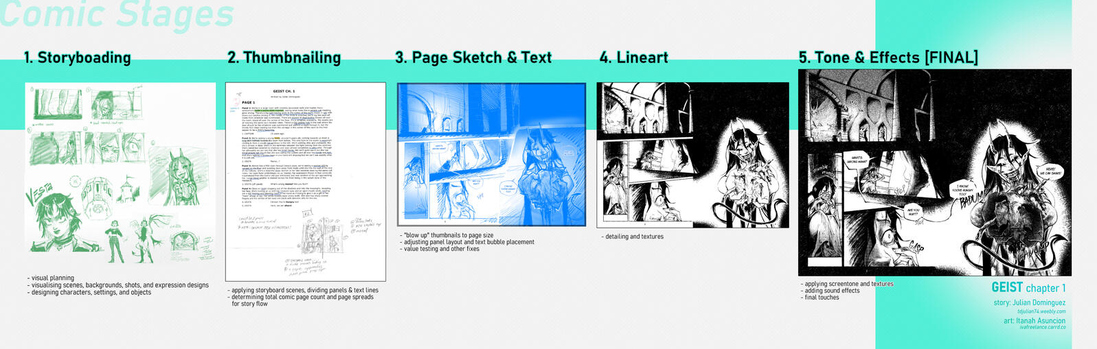 Comic Stages (GEIST chapter 1)